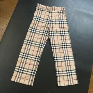 バーバリー(BURBERRY)のバーバリー　子供用チェックパンツ(パンツ/スパッツ)