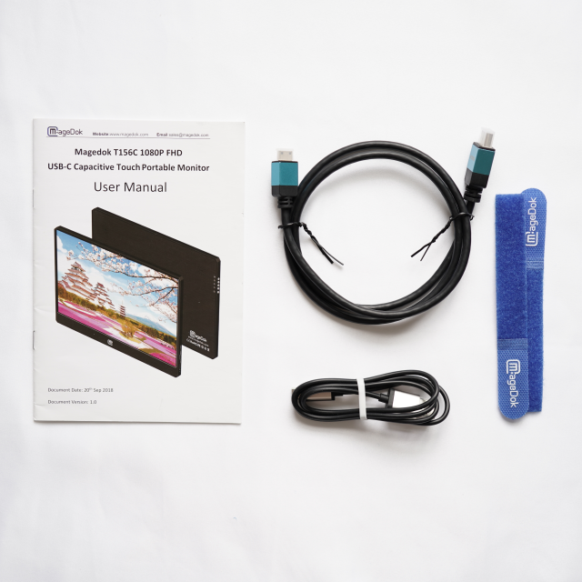 MageDok 15.6インチ フルHD モバイルモニター ポータブルモニターの