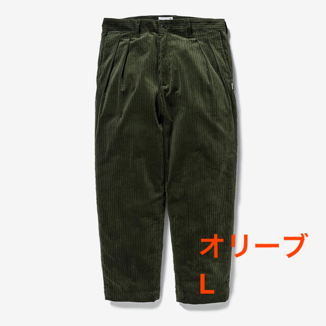 wtaps 21aw TUCK TROUSERS COTTON.CORDUROY