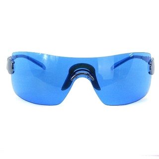 クリスチャンディオール(Christian Dior)のクリスチャンディオール サングラス 眼鏡 プラスチックフレーム 120 青(サングラス/メガネ)