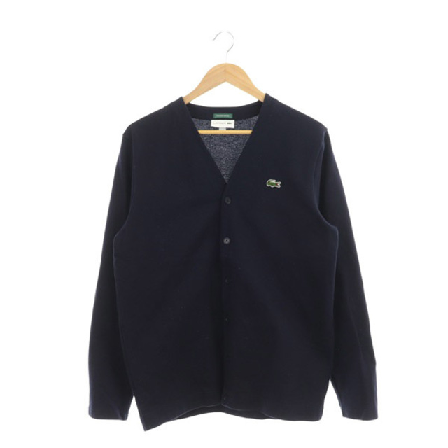 LACOSTE(ラコステ)のラコステ ジャーナルスタンダード別注 カーディガン 長袖 Vネック ワッペン メンズのトップス(カーディガン)の商品写真