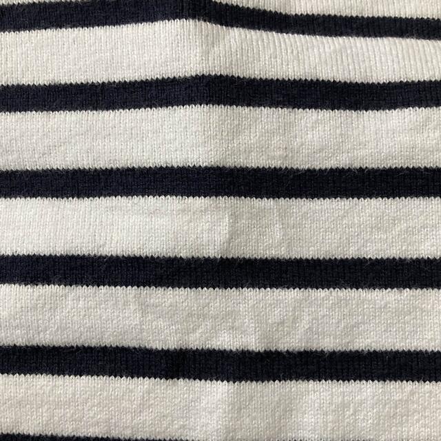 PETIT BATEAU(プチバトー)のプチバトー　ボーダー　カーディガン　8ans キッズ/ベビー/マタニティのキッズ服女の子用(90cm~)(カーディガン)の商品写真