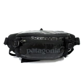 パタゴニア(patagonia)のパタゴニア Patagonia ウエストバッグ ショルダーバッグ ナイロン 黒(ウエストポーチ)