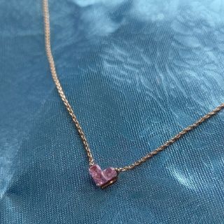 スタージュエリー(STAR JEWELRY)の【専用】STAR JEWELRY K18 ピンクサファイア ハートネックレス(ネックレス)