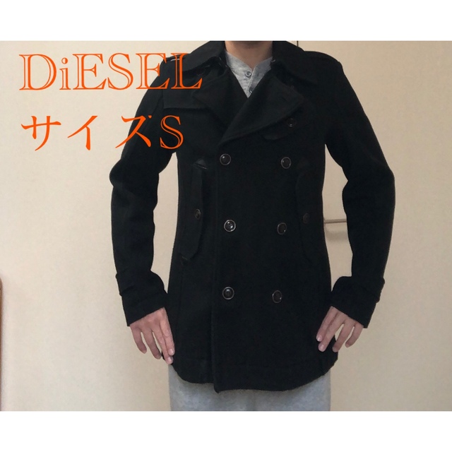 DIESEL WEGHY Pコート　S ブラック　正規品 | フリマアプリ ラクマ