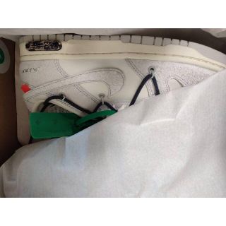 ナイキ(NIKE)のNike off-white ダンク LOW the 50 LOT(スニーカー)