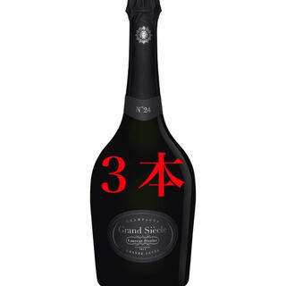 サントリー(サントリー)のローラン　ペリエ グランシエクル NO24 3本(シャンパン/スパークリングワイン)