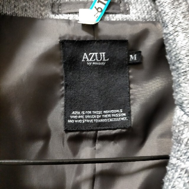 AZUL by moussy(アズールバイマウジー)のＡＺＵＬ コート　メンズ メンズのジャケット/アウター(チェスターコート)の商品写真