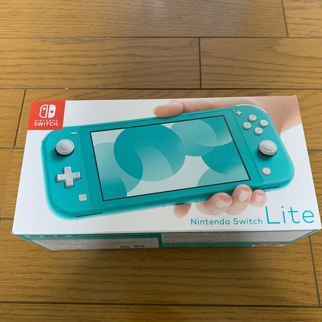 安価 ワタナベ Nintendo Switch - Nintendo Switch  Lite ターコイズ　新品未使用 家庭用ゲーム機本体