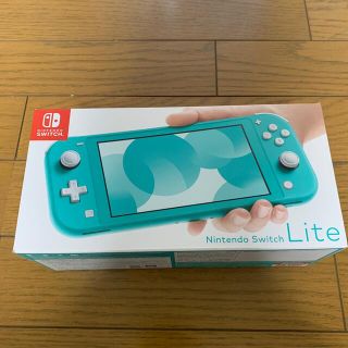 ニンテンドースイッチ(Nintendo Switch)のNintendo Switch  Lite ターコイズ　新品未使用(家庭用ゲーム機本体)