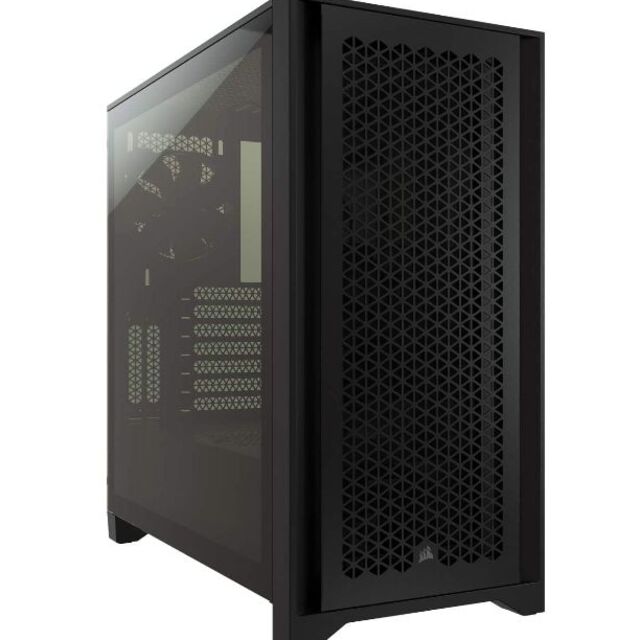 CORSAIR 4000D エアフロー強化ガラス製ミドルタワー ATX PCケー