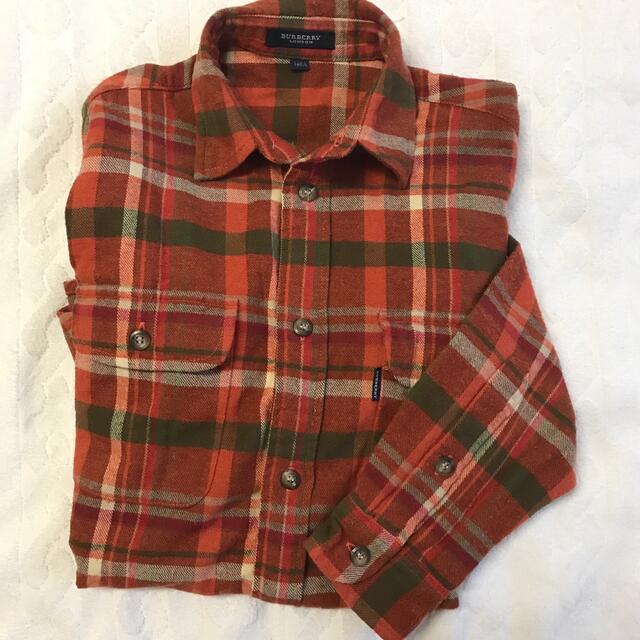 BURBERRY(バーバリー)のBurberryネルシャツ キッズ/ベビー/マタニティのキッズ服男の子用(90cm~)(その他)の商品写真