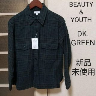 ビューティアンドユースユナイテッドアローズ(BEAUTY&YOUTH UNITED ARROWS)のBEAUTY & YOUTH  BY ツイル ダークチェック CPOシャツ(シャツ)