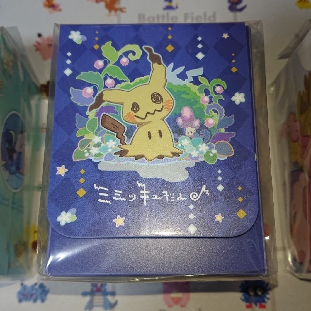 ポケモン(ポケモン)のポケモンカード デッキケース 未開封3種セット 限定品 エンタメ/ホビーのトレーディングカード(カードサプライ/アクセサリ)の商品写真