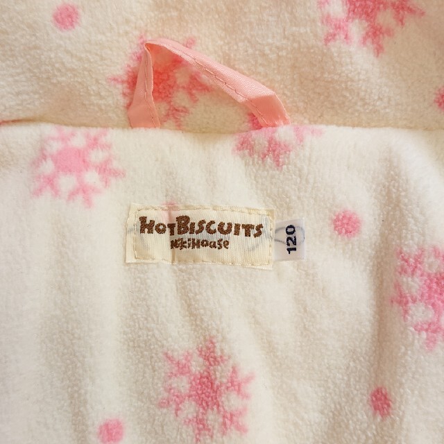 mikihouse(ミキハウス)のミキハウス（HOT.B）♥ピンク♥コート♥120cm キッズ/ベビー/マタニティのキッズ服女の子用(90cm~)(コート)の商品写真