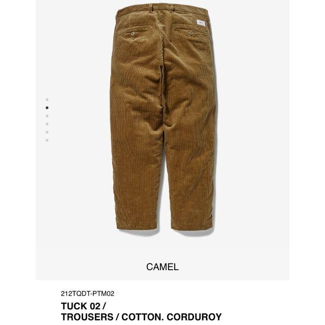 CAMEL L AW WTAPS TUCK  / TROUSERS /