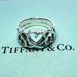 ティファニー(Tiffany & Co.)のティファニー　トリプルハート　リング　正規品(リング(指輪))