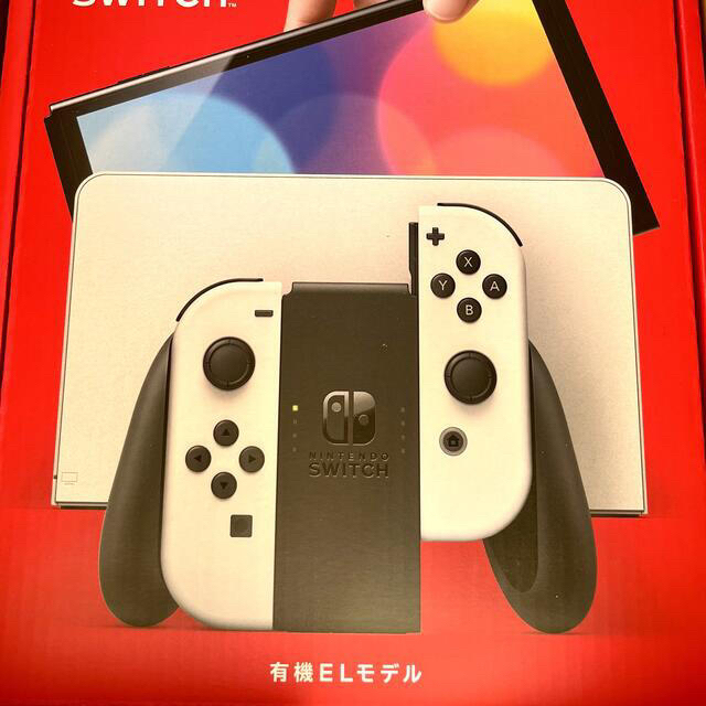家庭用ゲーム機本体新品　Nintendo Switch 有機el ホワイト 白 White