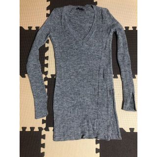 ザラ(ZARA)のZARA KNIT★ Vネックトップス　(ニット/セーター)