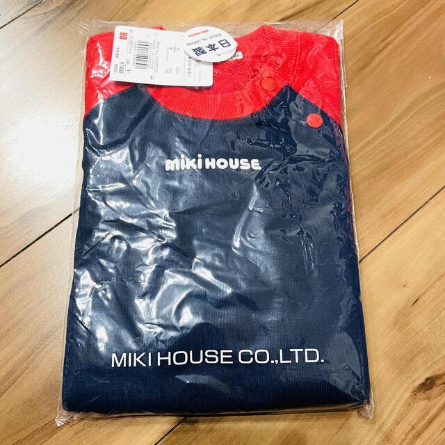 mikihouse(ミキハウス)のミキハウス ロゴ トレーナー キッズ/ベビー/マタニティのベビー服(~85cm)(トレーナー)の商品写真