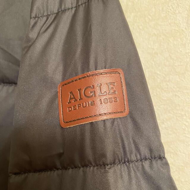 AIGLE(エーグル)の新品タグ付き　エーグル　ノーカラーダウン レディースのジャケット/アウター(ダウンジャケット)の商品写真