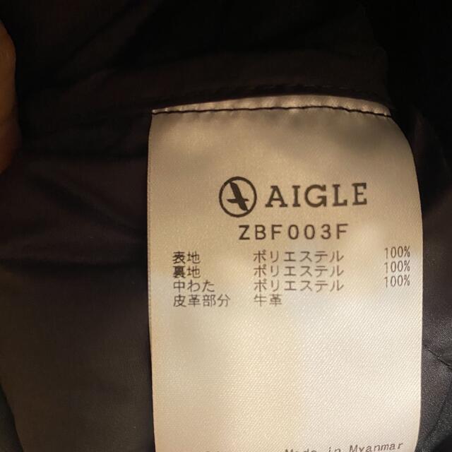 AIGLE(エーグル)の新品タグ付き　エーグル　ノーカラーダウン レディースのジャケット/アウター(ダウンジャケット)の商品写真