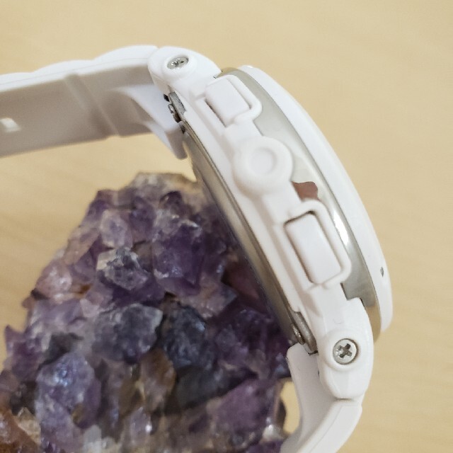 Baby-G(ベビージー)の超〜お買い得！BGA-152 CASIO カシオ Baby-G 白 ホワイト レディースのファッション小物(腕時計)の商品写真