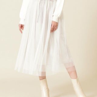 ジルバイジルスチュアート(JILL by JILLSTUART)のTara様♡ * * * JILL by JILLSTUART♡チュールスカート(ロングスカート)