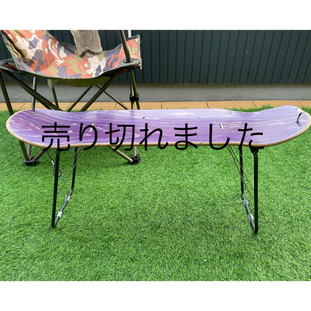 日本限定 スケボー 折りたたみサイドテーブル アウトドアテーブル
