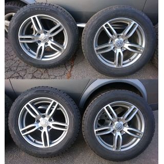 本州送料無料 255/55R18 18x8J pcd130 +55 5H 4本