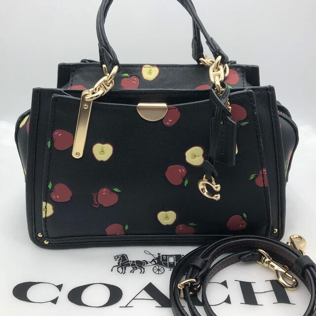 【COACH☆日本限定】新品！希少！ドリーマー！ブラック！アップル！ショルダー！レディース