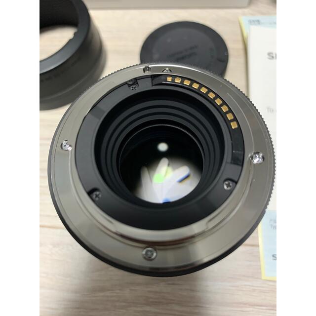 SIGMA(シグマ)のSIGMA 30mm F1.4 DC DN Sony Eマウント プロテクター付 スマホ/家電/カメラのカメラ(レンズ(単焦点))の商品写真