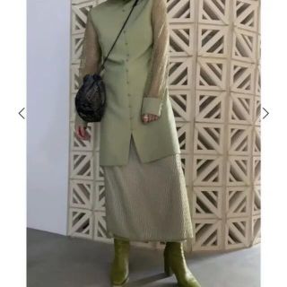 Ameri VINTAGE - 週末限定価格‼️MELON SLEEVE STRAIGHT DRESSの通販 Ameri VINTAGE - 週末限定価格‼️MELON SLEEVE STRAIGHT DRESSの通販