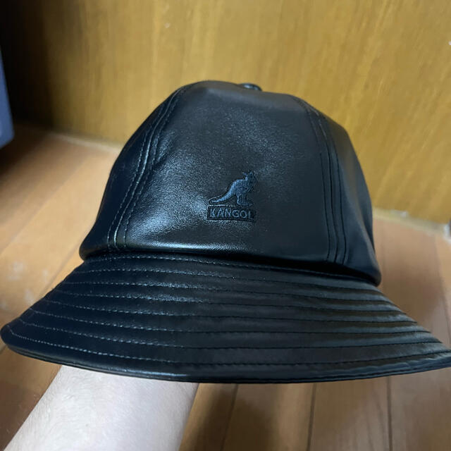 KANGOL(カンゴール)のkangol leather hat メンズの帽子(ハット)の商品写真