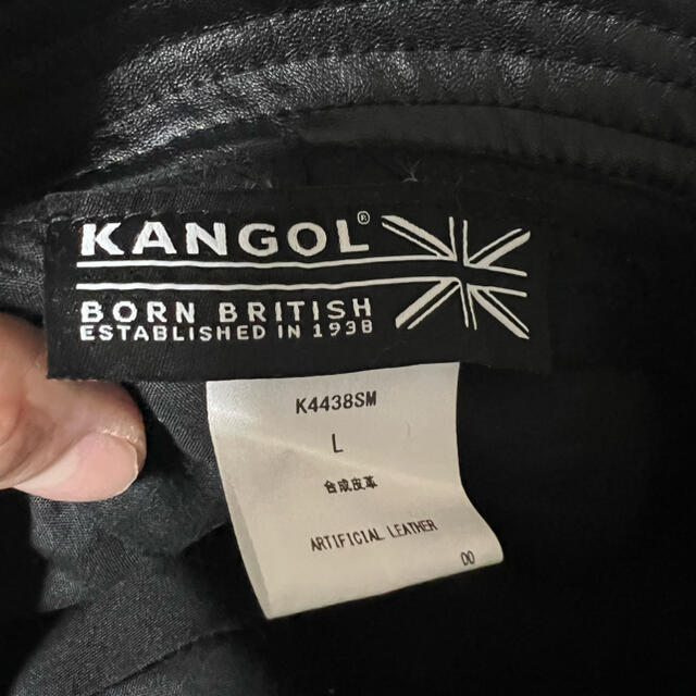 KANGOL(カンゴール)のkangol leather hat メンズの帽子(ハット)の商品写真