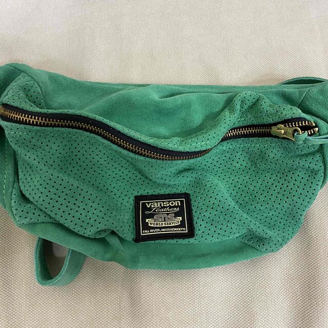 新品Vanson Leathers 9SBB FannyPack snsバンソン - ウエストポーチ