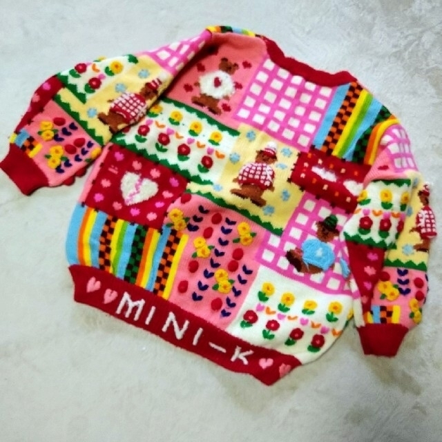 MINI-K(ミニケー)のナルミアインターナショナル MINI-K / 130 キッズ/ベビー/マタニティのキッズ服女の子用(90cm~)(ニット)の商品写真