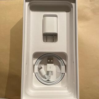 アップル(Apple)のiPhone 純正　USBLightning/電源アダプタ(バッテリー/充電器)