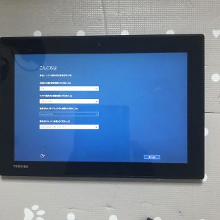 トウシバ(東芝)のToshiba Dynabook Tab S60 Windows10pro(タブレット)