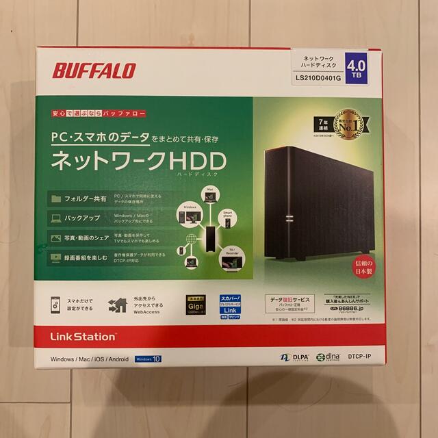 定番から日本未入荷 バッファロー BUFFALO LS710D0401 LinkStation 2.5
