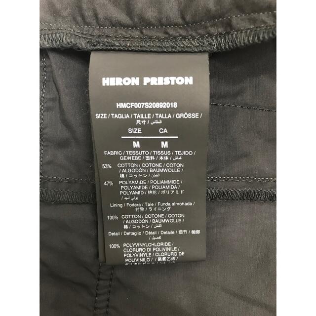 【HERON PRESTON】ヘロンプレストン ナイロンカーゴパンツ