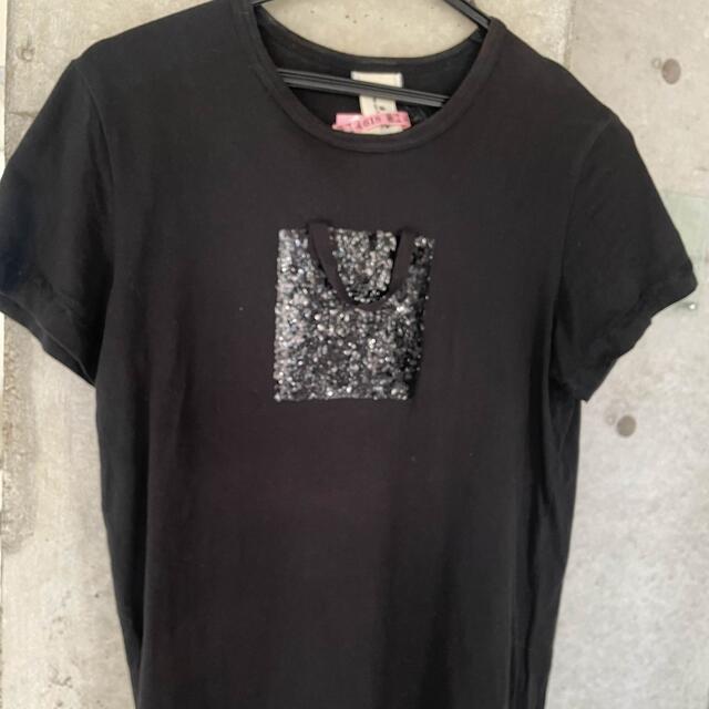 COMME des GARCONS(コムデギャルソン)のcomme des garçons TAO フロントスパンコールTシャツ レディースのトップス(カットソー(半袖/袖なし))の商品写真