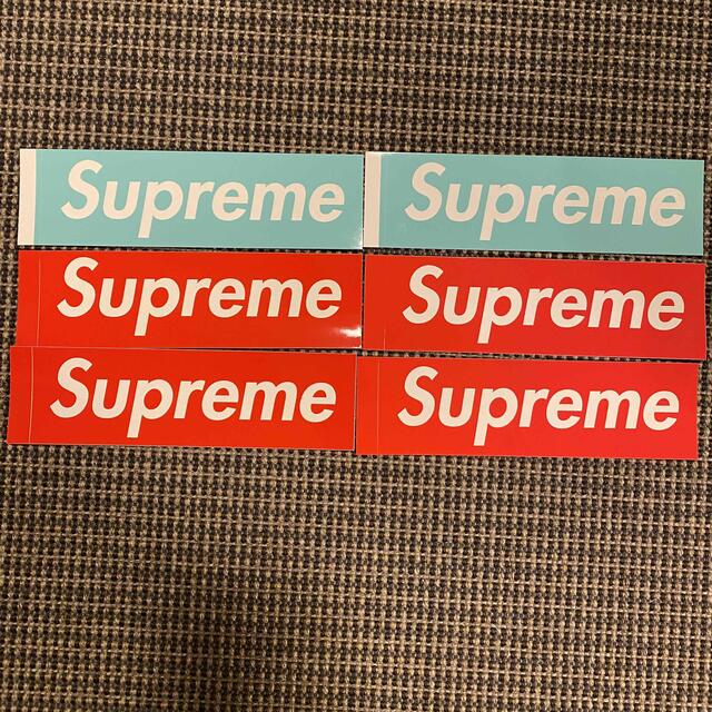 Supreme Tiffany Box Logo sticker ステッカー