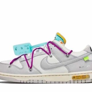 ナイキ(NIKE)のOFF-WHITE × NIKE DUNK LOW 1 OF 50 "21"(スニーカー)