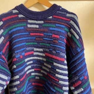 クージー(COOGI)の【古着】vintage 90s VESVIO 3D ニット セーター COOGI(ニット/セーター)