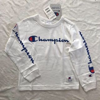 チャンピオン(Champion)のチャンピオン champion ロンT 長袖カットソー ホワイト 120 キッズ(Tシャツ/カットソー)