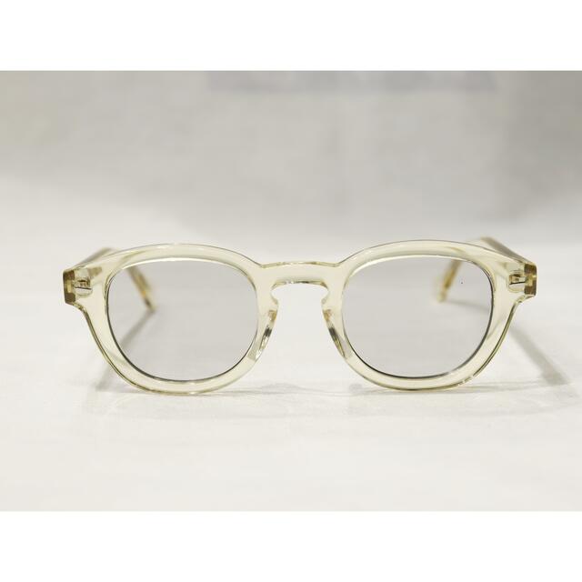 COOTIE(クーティー)の21ss COOTIE Raza Glasses Clear×LightGray メンズのファッション小物(サングラス/メガネ)の商品写真