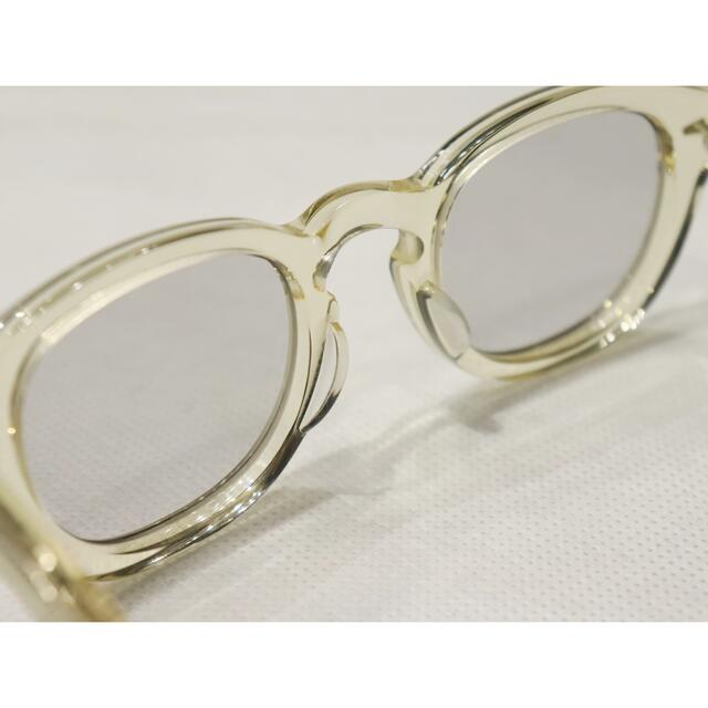 COOTIE(クーティー)の21ss COOTIE Raza Glasses Clear×LightGray メンズのファッション小物(サングラス/メガネ)の商品写真