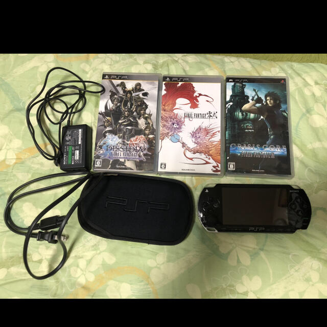 PlayStation Portable - PSP 1000 本体 ＋ FFソフト3本セットの通販 by ...