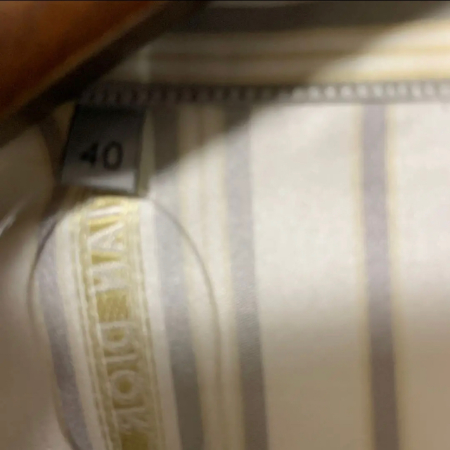 DIOR HOMME(ディオールオム)の19ss DIORストライプシルクシャツ　新品　 メンズのトップス(シャツ)の商品写真